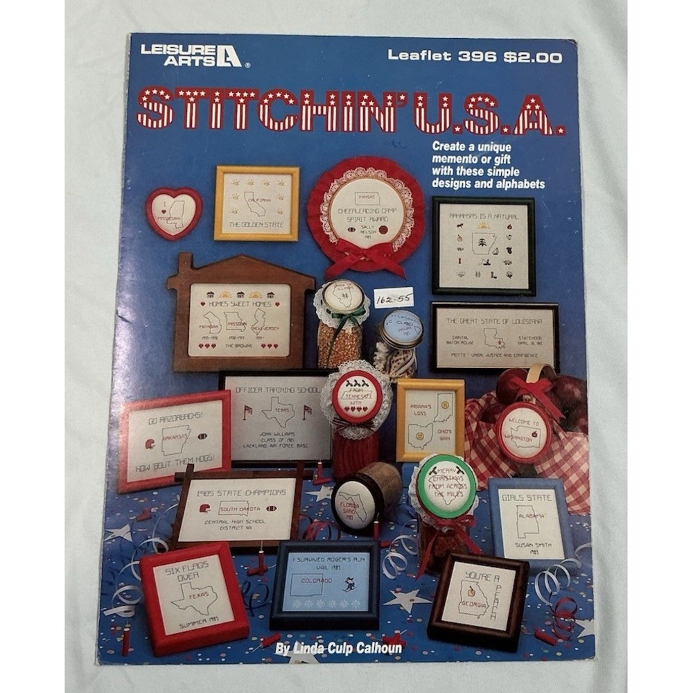 Stitchin U.S.A. Leisure Arts 396